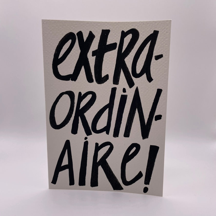 Extraordinaire!