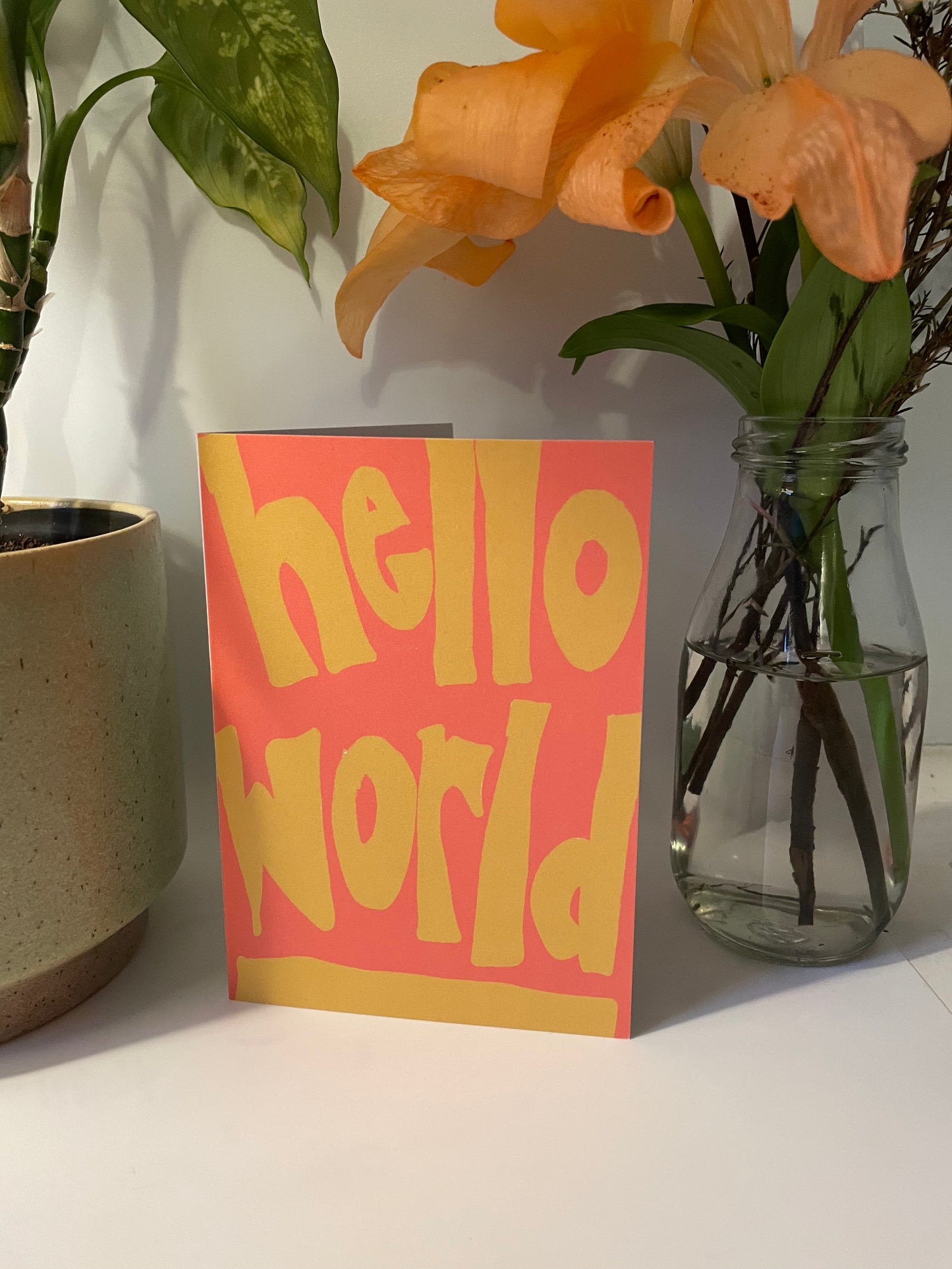 Hello World (Orange)