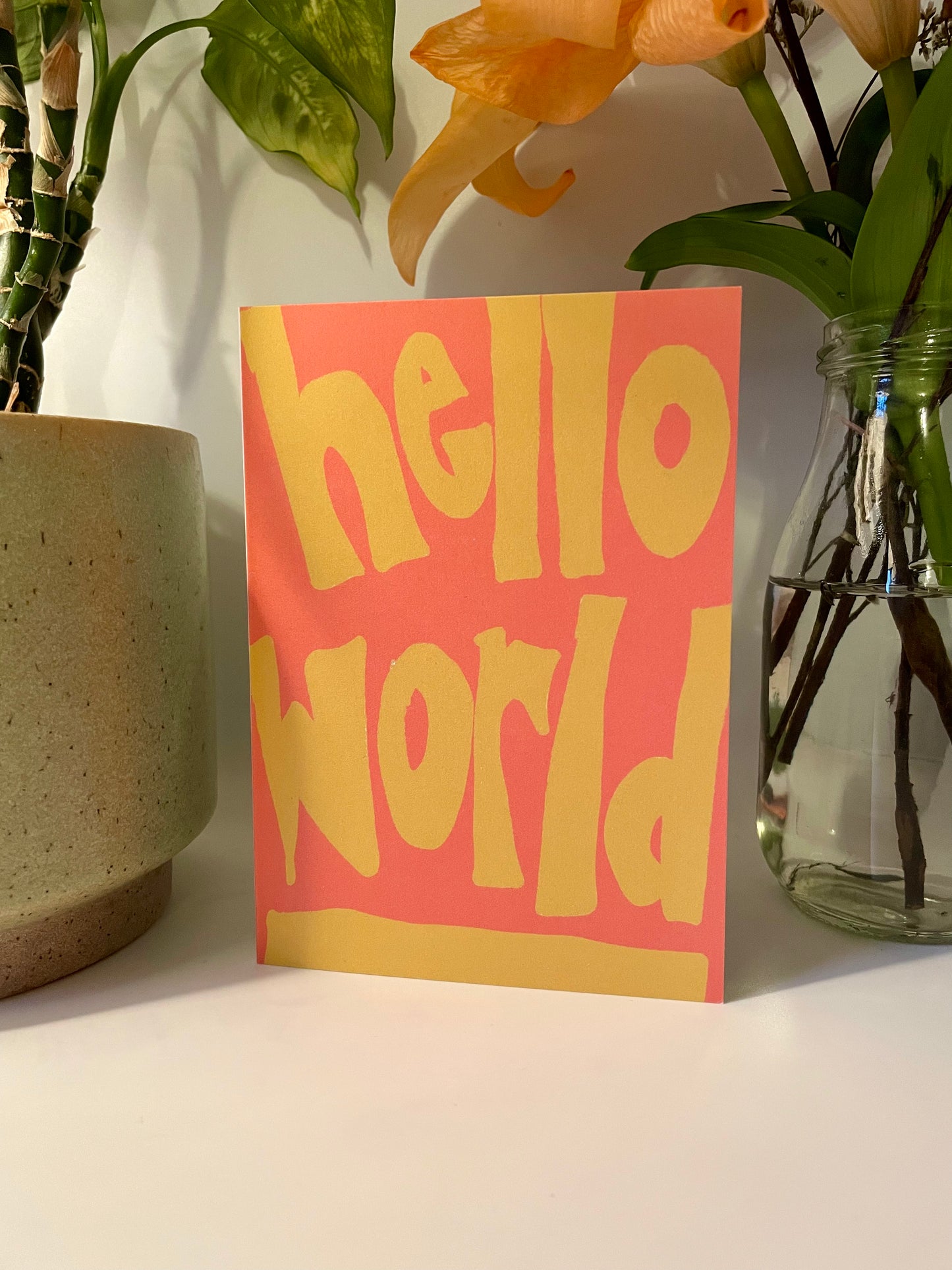 Hello World (Orange)
