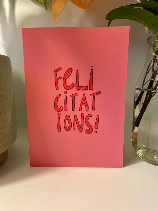 Felicitations (Pink)