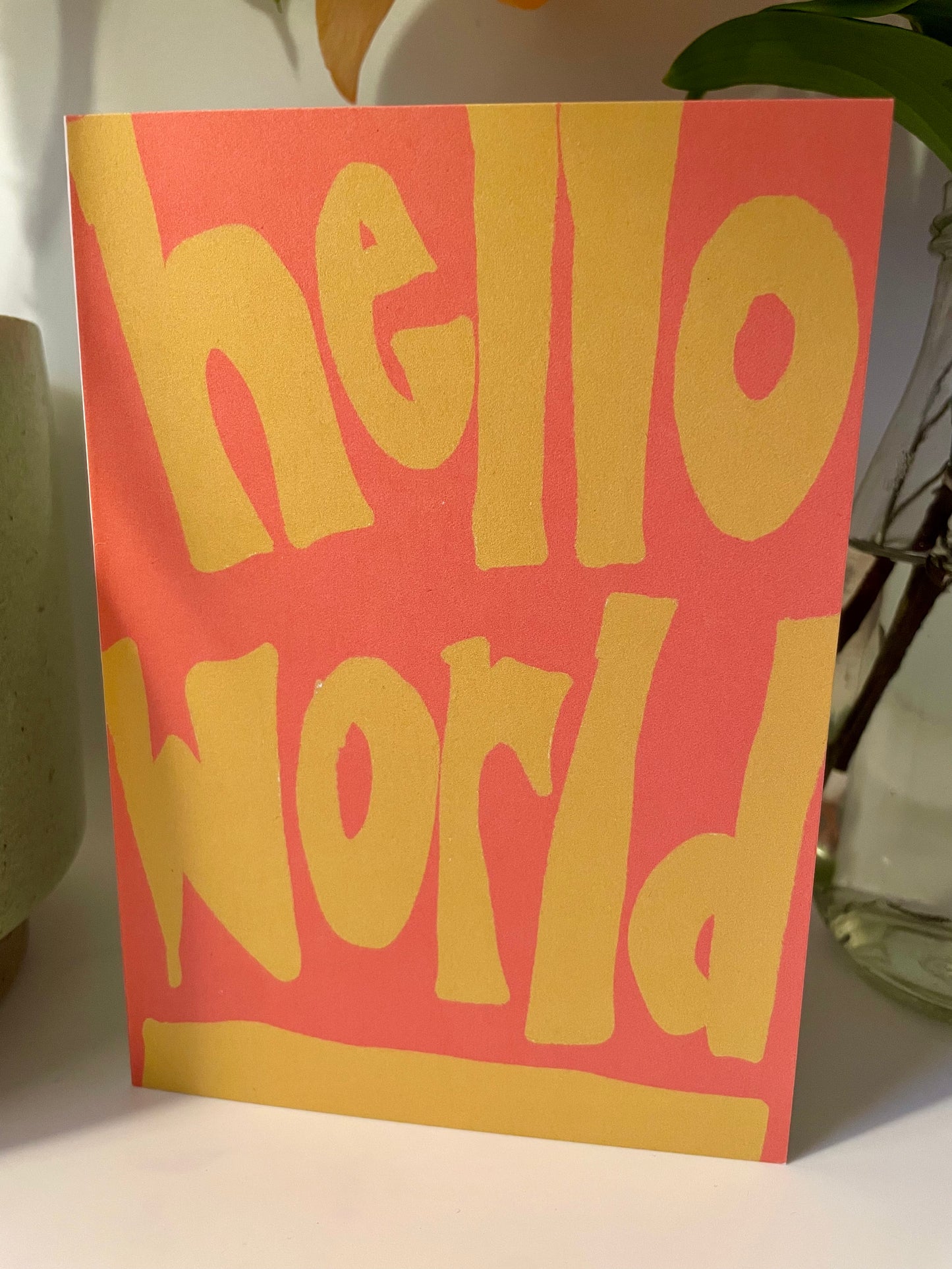 Hello World (Orange)