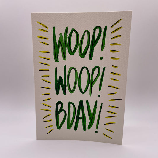 Woop Woop Bday!